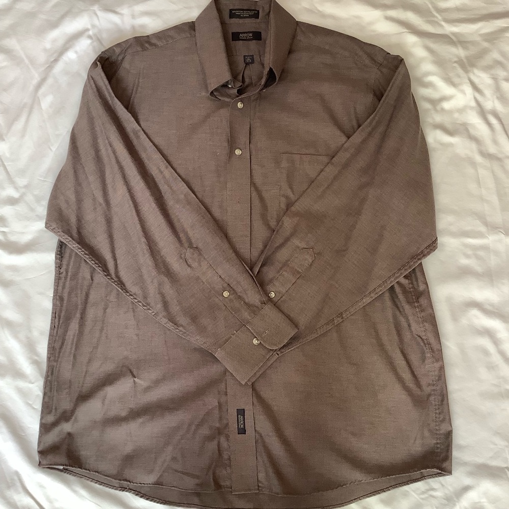 Long Sleeve Button Down Dress Shirt